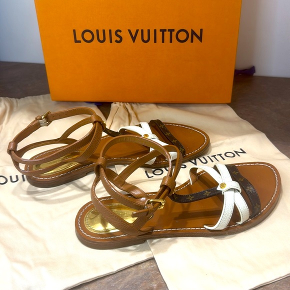 Louis Vuitton Explorer Size 39 Flat Sandals - Picture 5 of 7